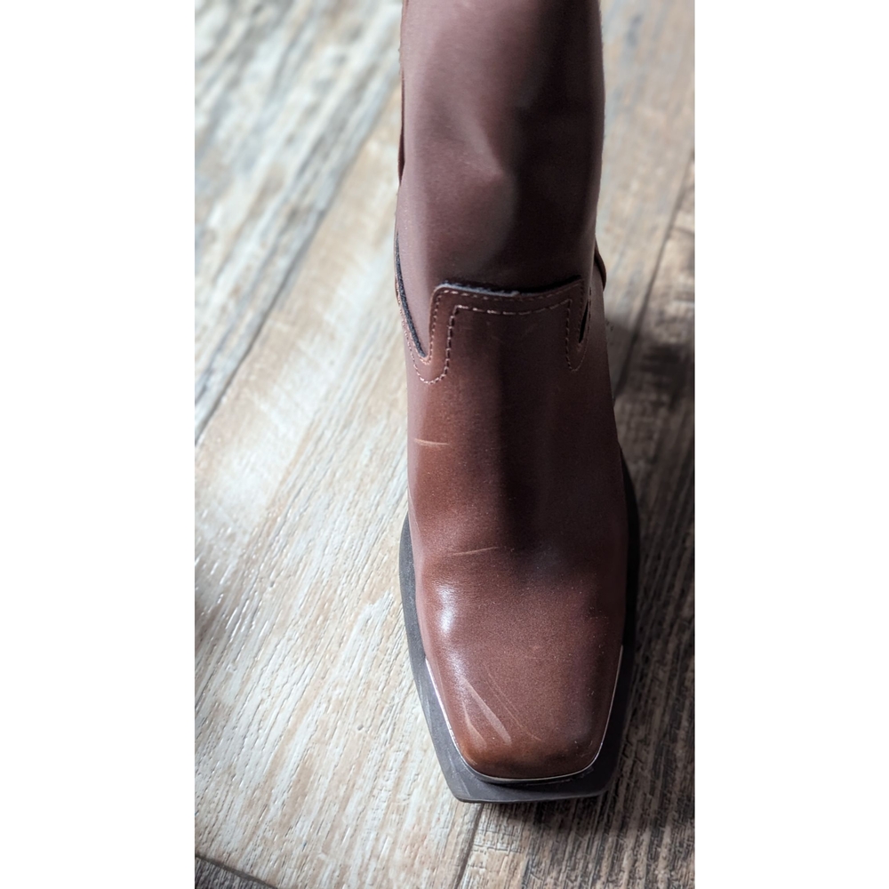 Steve Madden Brown Heeled Boots